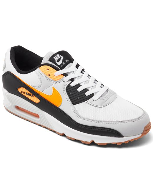Nike Air Max 90 Casual Sneakers from Finish Line Laser Orange