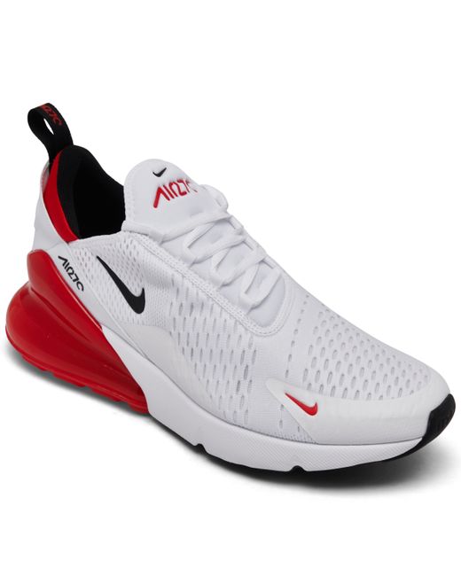 Nike Air Max 270 Casual Sneakers from Finish Line UniversityRed/Black