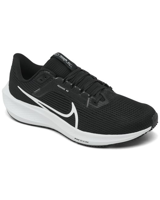 Nike Zoom Pegasus 40 Running Sneakers from Finish Line White