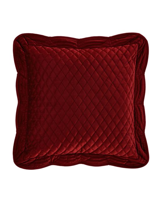 J Queen New York Marissa Square Quilted Decorative Pillow 18