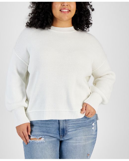And Now This Trendy Plus Seam Sweater