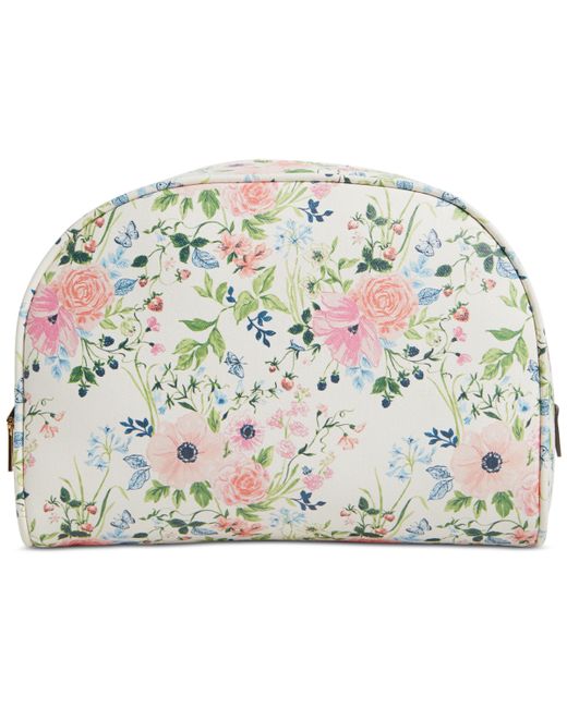 Macy's Flower Show Large Canvas Dome Pouch Created for