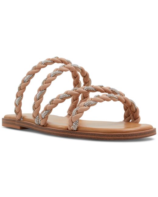 Aldo Tritoney Braided Strappy Slide Flat Sandals