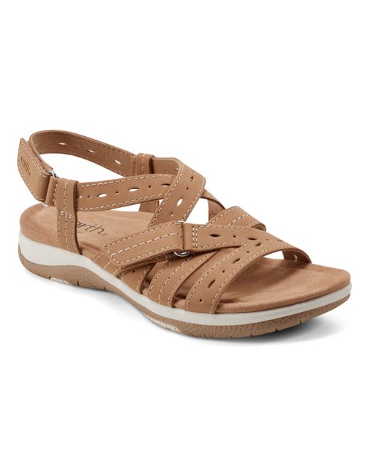 Earth Samsin Strappy Round Toe Casual Sandals