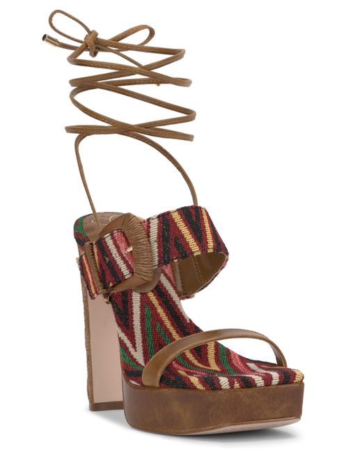 Jessica Simpson Caelia Strappy High Heel Platform Sandals