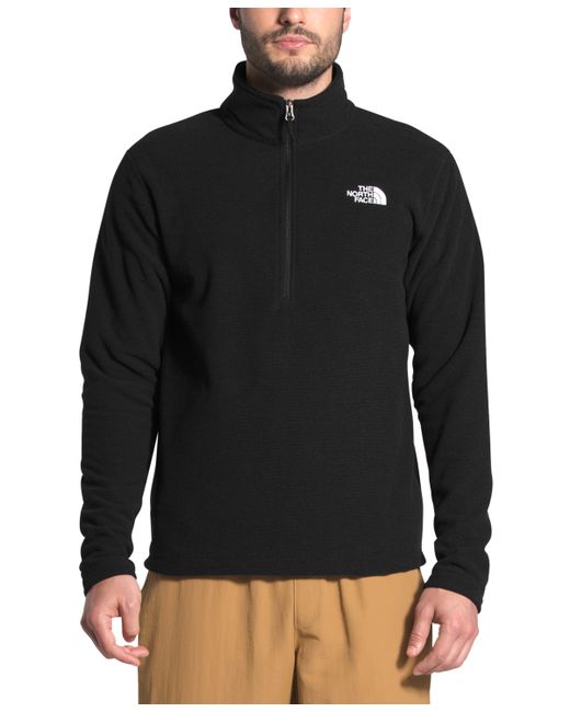 The North Face Textured Cap Rock 1/4 Zip Pullover Sweatshirt