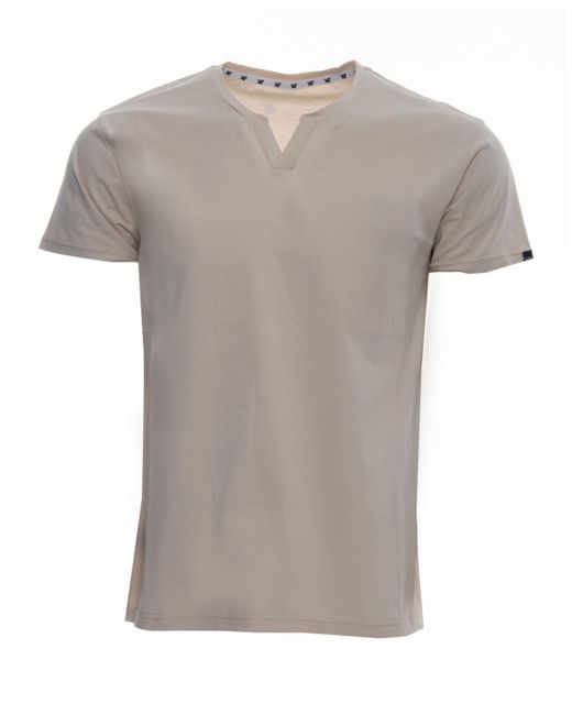 X-Ray Basic Notch Neck Short Sleeve T-shirt