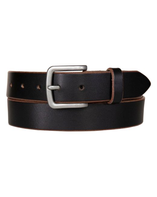 Lucky Brand Raw Cut Edged Leather Jean Belt