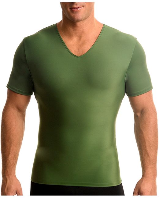 Instaslim Compression Activewear Short Sleeve V-Neck T-shirt