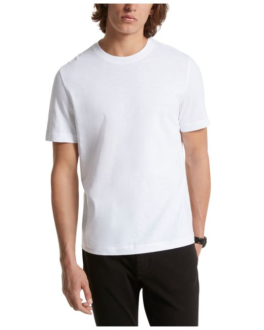 Michael Kors Refine Textured Crewneck T-Shirt