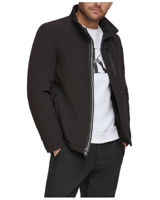 Calvin Klein Sherpa Lined Classic Soft Shell Jacket
