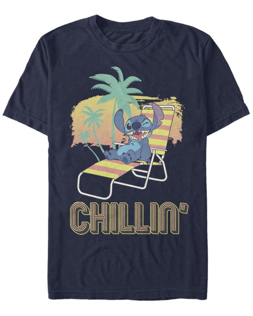 Fifth Sun Lilo Stitch Chillin Short Sleeve T-shirt