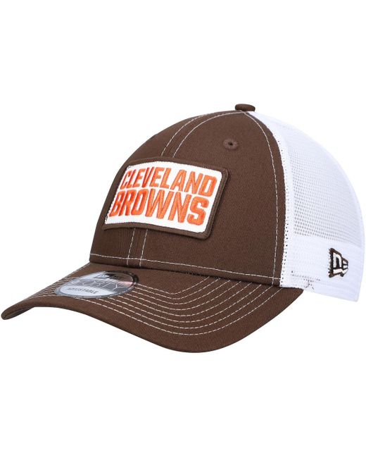 New Era Cleveland Browns 9FORTY Trucker Snapback Hat