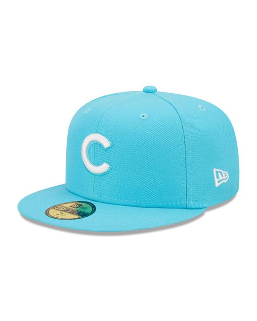 New Era Chicago Cubs Vice Highlighter Logo 59FIFTY Fitted Hat