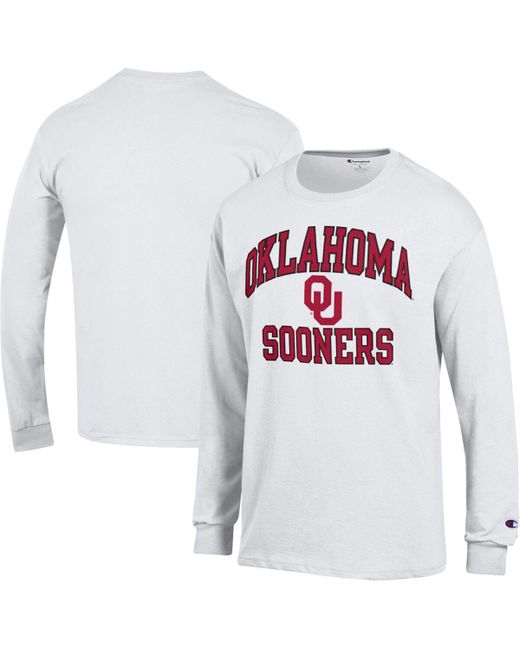 Champion Oklahoma Sooners High Motor Long Sleeve T-shirt
