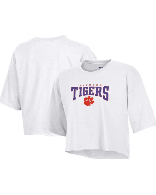 Champion Clemson Tigers Boyfriend Cropped T-shirt