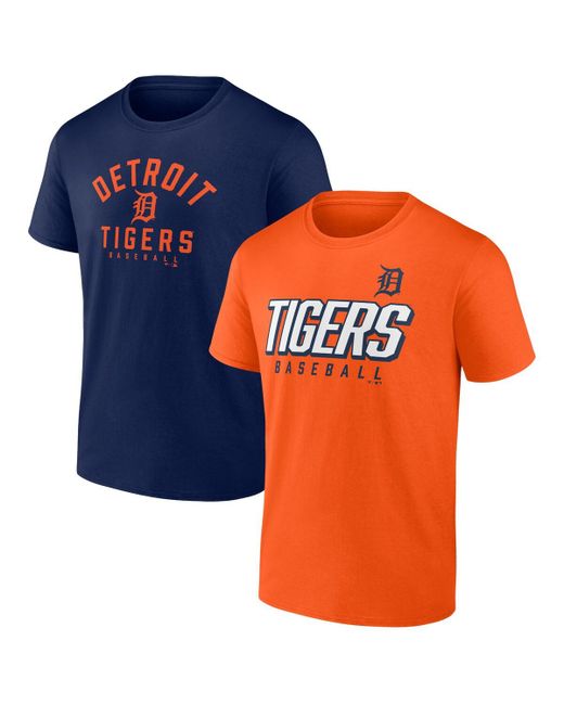 Fanatics Navy Detroit Tigers Player Pack T-shirt Combo Set