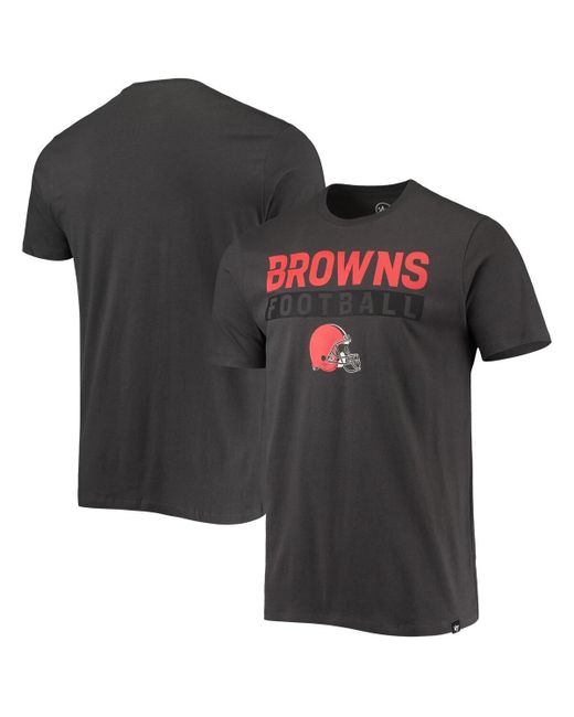 '47 Brand 47 Cleveland Browns Dark Ops Super Rival T-shirt