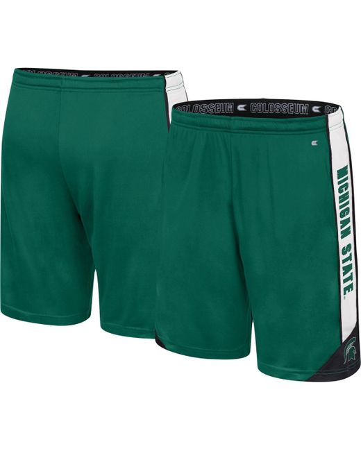 Colosseum Michigan State Spartans Haller Shorts