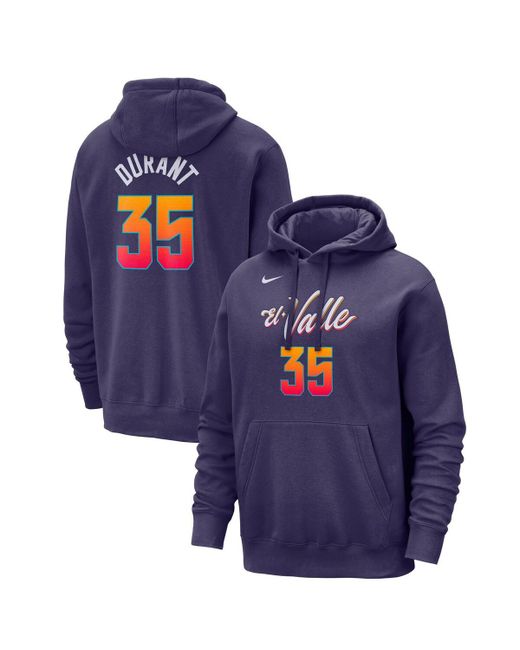 Nike Kevin Durant Phoenix Suns 2023/24 City Edition Name and Number Pullover Hoodie