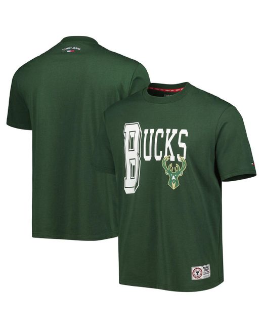 Tommy Jeans Milwaukee Bucks Mel Varsity T-shirt
