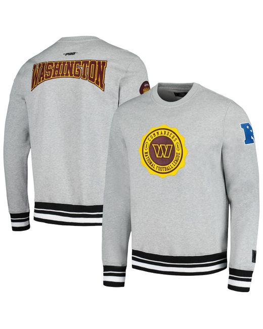Pro Standard Washington Commanders Crest Emblem Pullover Sweatshirt