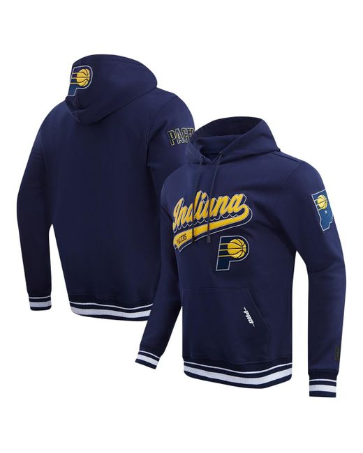 Pro Standard Indiana Pacers Script Tail Pullover Hoodie