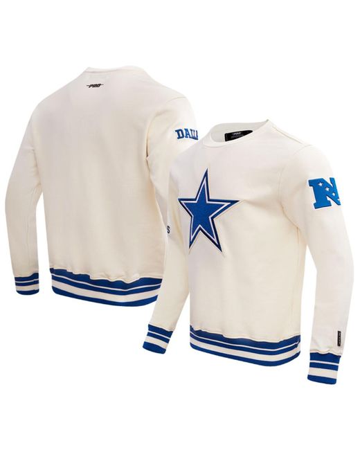 Pro Standard Dallas Cowboys Retro Classics Fleece Pullover Sweatshirt