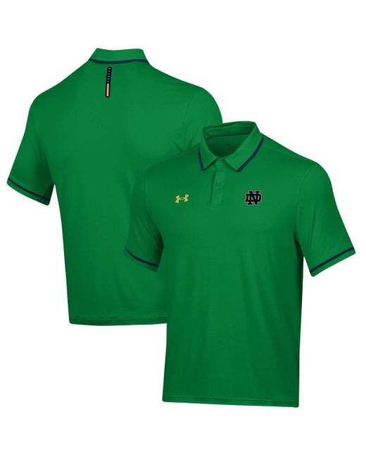 Under Armour Notre Fighting Irish T2 Tipped Performance Polo Shirt