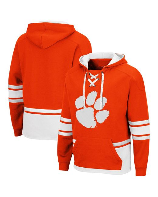 Colosseum Clemson Tigers Lace Up 3.0 Pullover Hoodie