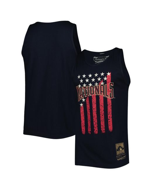 Mitchell & Ness Washington Nationals Cooperstown Collection Stars and Stripes Tank Top
