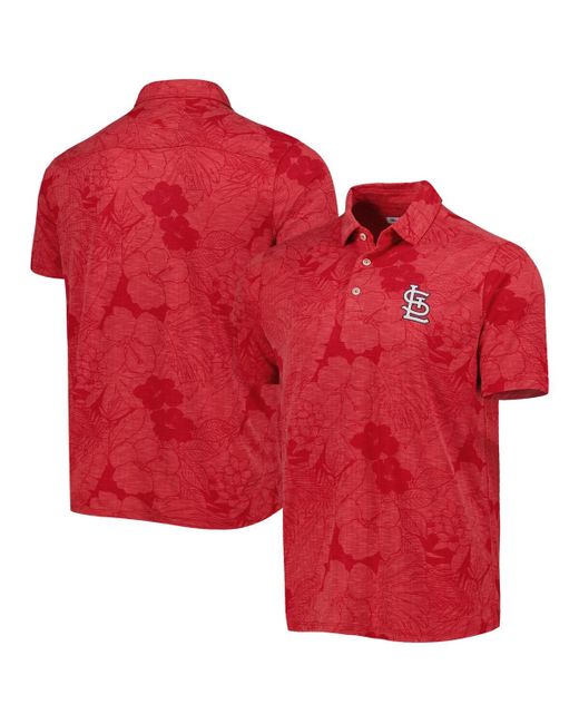 Tommy Bahama St. Louis Cardinals Miramar Blooms Polo Shirt