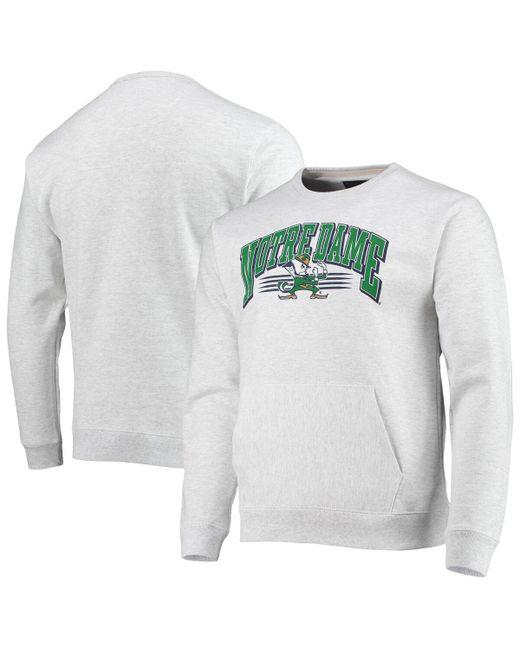 League Collegiate Wear Notre Fighting Irish Upperclassman Pocket Pullover Sweatshirt
