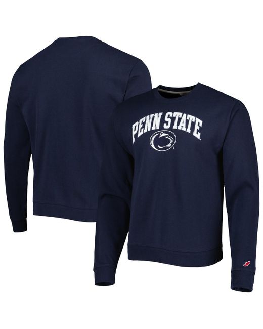 League Collegiate Wear Penn State Nittany Lions 1965 Arch Essential Fleece Pullover Sweatshirt