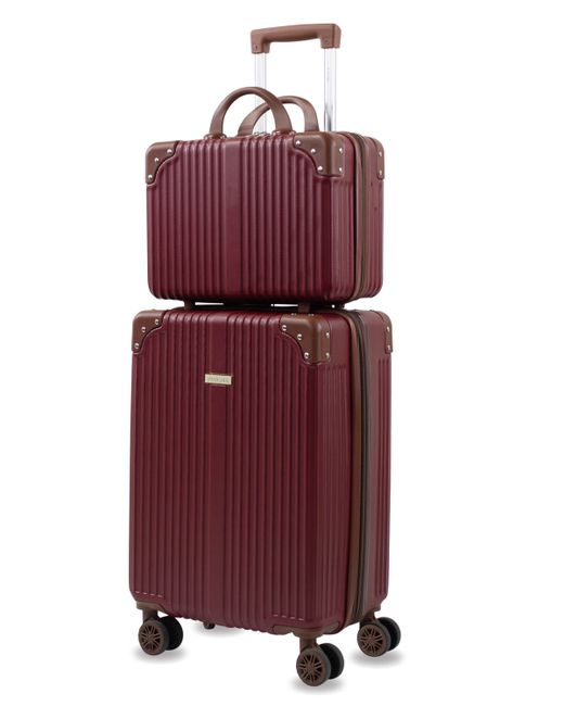 Puiche Tresor Carry-on Vanity Trunk Luggage Set of 2