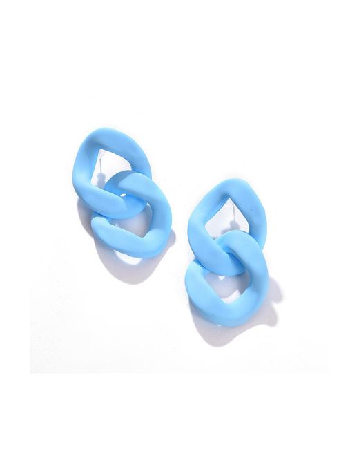 Sohi Chain-link Drop Earrings