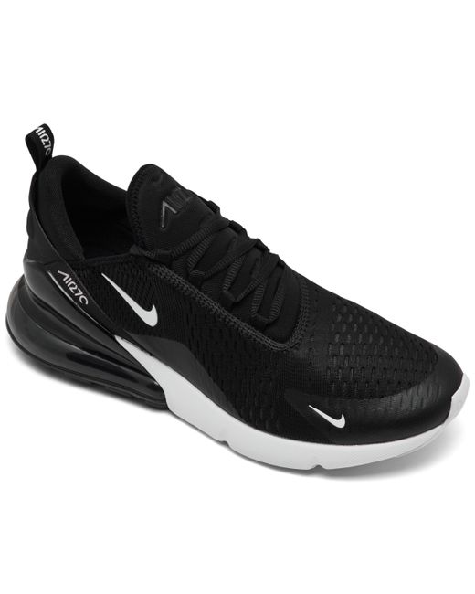Nike Air Max 270 Casual Sneakers from Finish Line Anthracite White-Solar Red