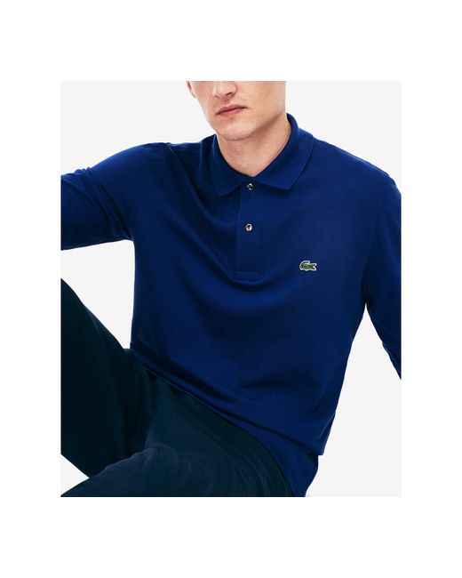 Lacoste Classic Fit Long-Sleeve 12.12 Polo Shirt