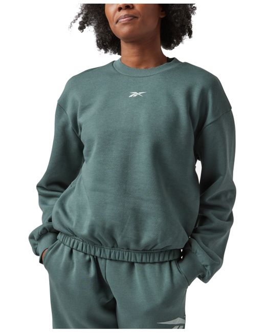 Reebok Back Vector Fleece Sweatshirt A Macy Exclusive