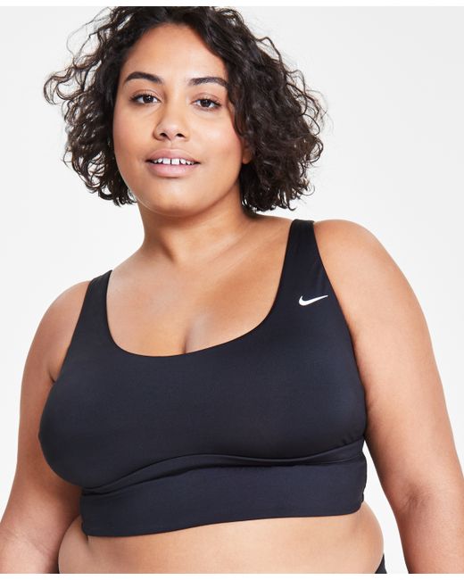 Nike Plus Essential Scoop-Neck Midkini Top