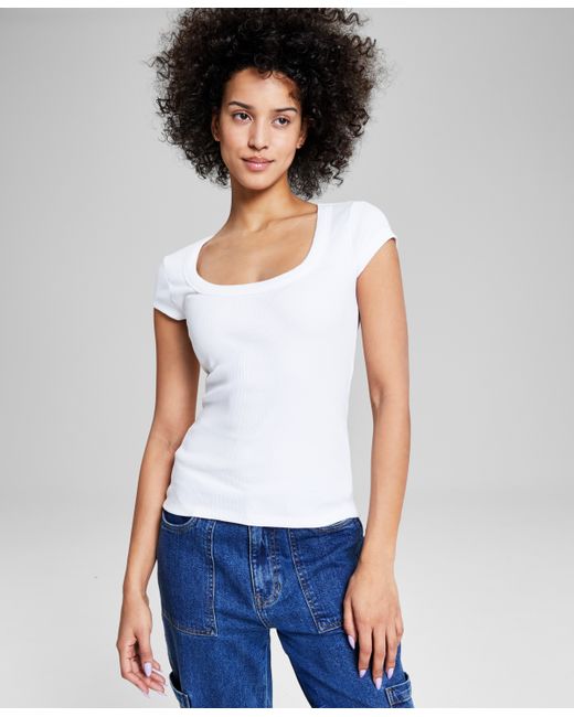And Now This Scoop-Neck Cap-Sleeve Top Created for Macy