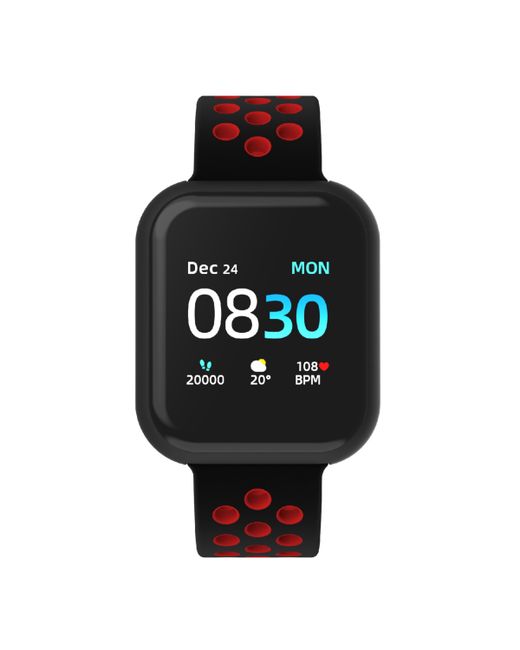iTOUCH Air 3 Heart Rate and Red Strap Smart Watch