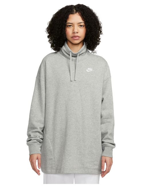 Nike Sportswear Club Fleece Oversized Mock-Neck Sweatshirt