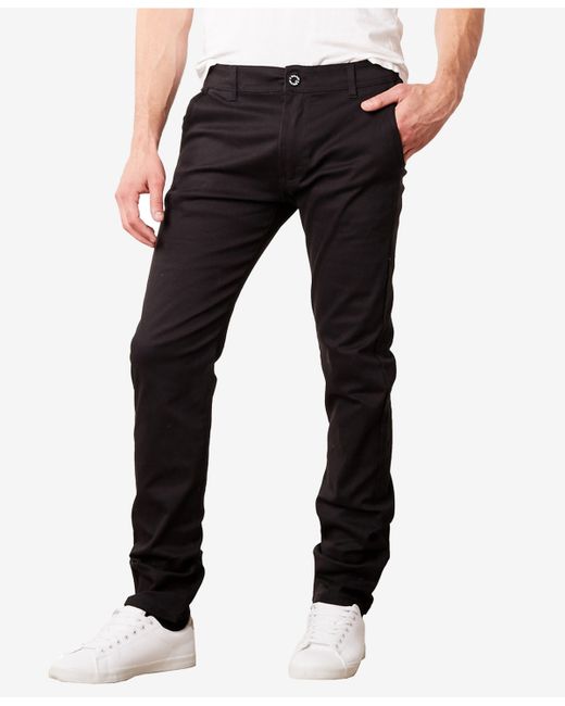 Galaxy By Harvic Super Stretch Slim Fit Everyday Chino Pants