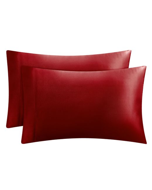 Juicy Couture Satin 2 Piece Pillow Case Set King
