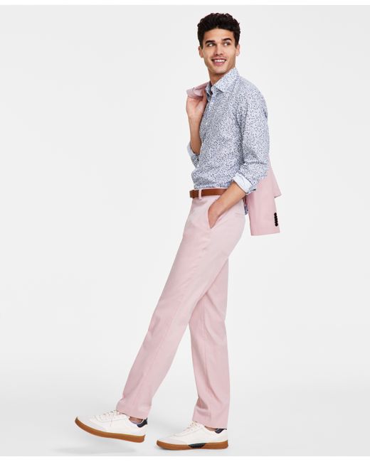 Hugo Boss by Boss Modern-Fit Suit Pants pastel