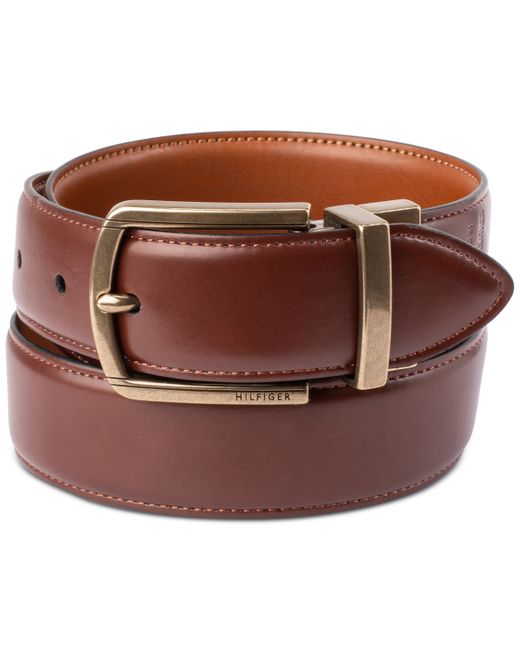 Tommy Hilfiger Reversible Textured Stretch Casual Belt Created for
