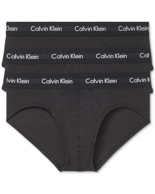 Calvin Klein 3-Pack Cotton Stretch Briefs Underwear