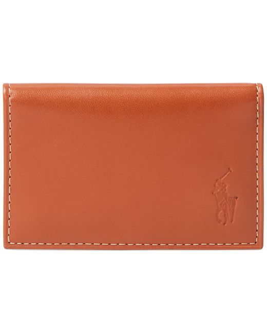 Polo Ralph Lauren Burnished Card Wallet