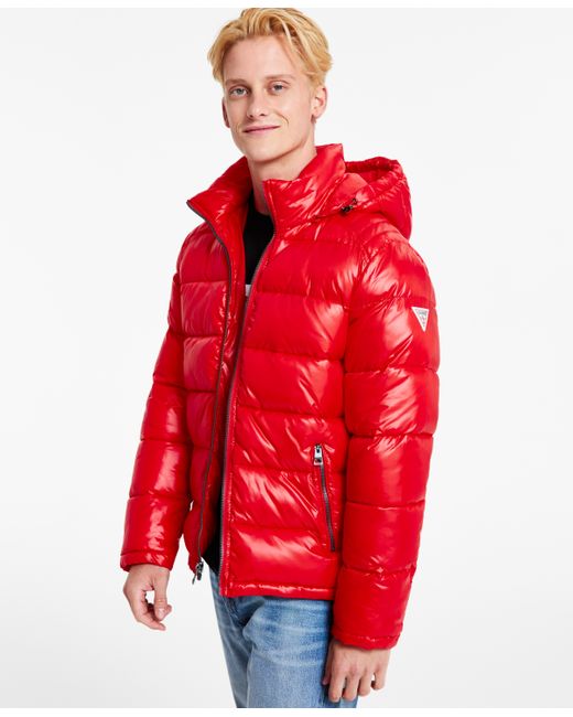 Guess Hooded Puffer Coat